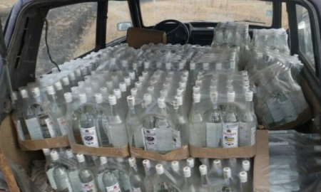 Алкоголь в багажнике авто