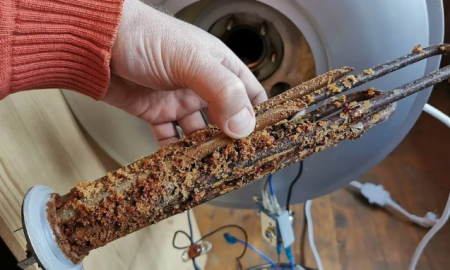 ТЭН с накипью