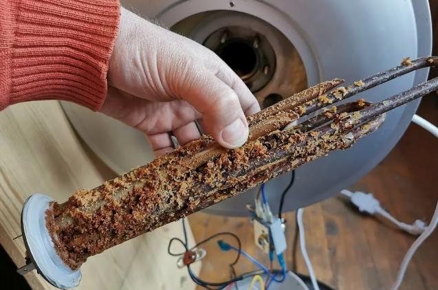 ТЭН с накипью