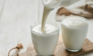 Стакан кефира