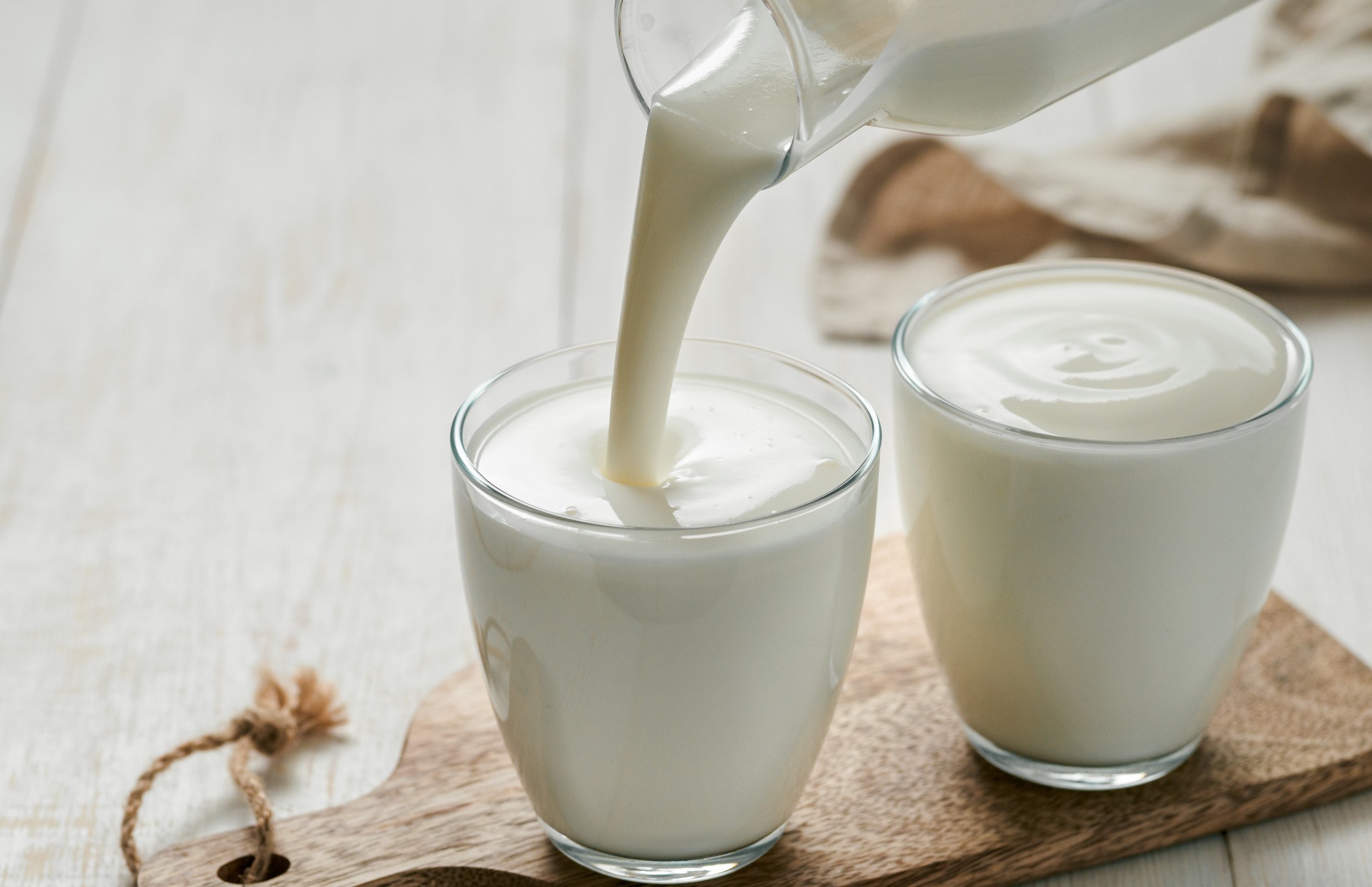 Стакан кефира