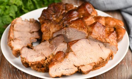 запечёное мясо