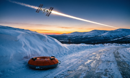 Тюбинг и космос