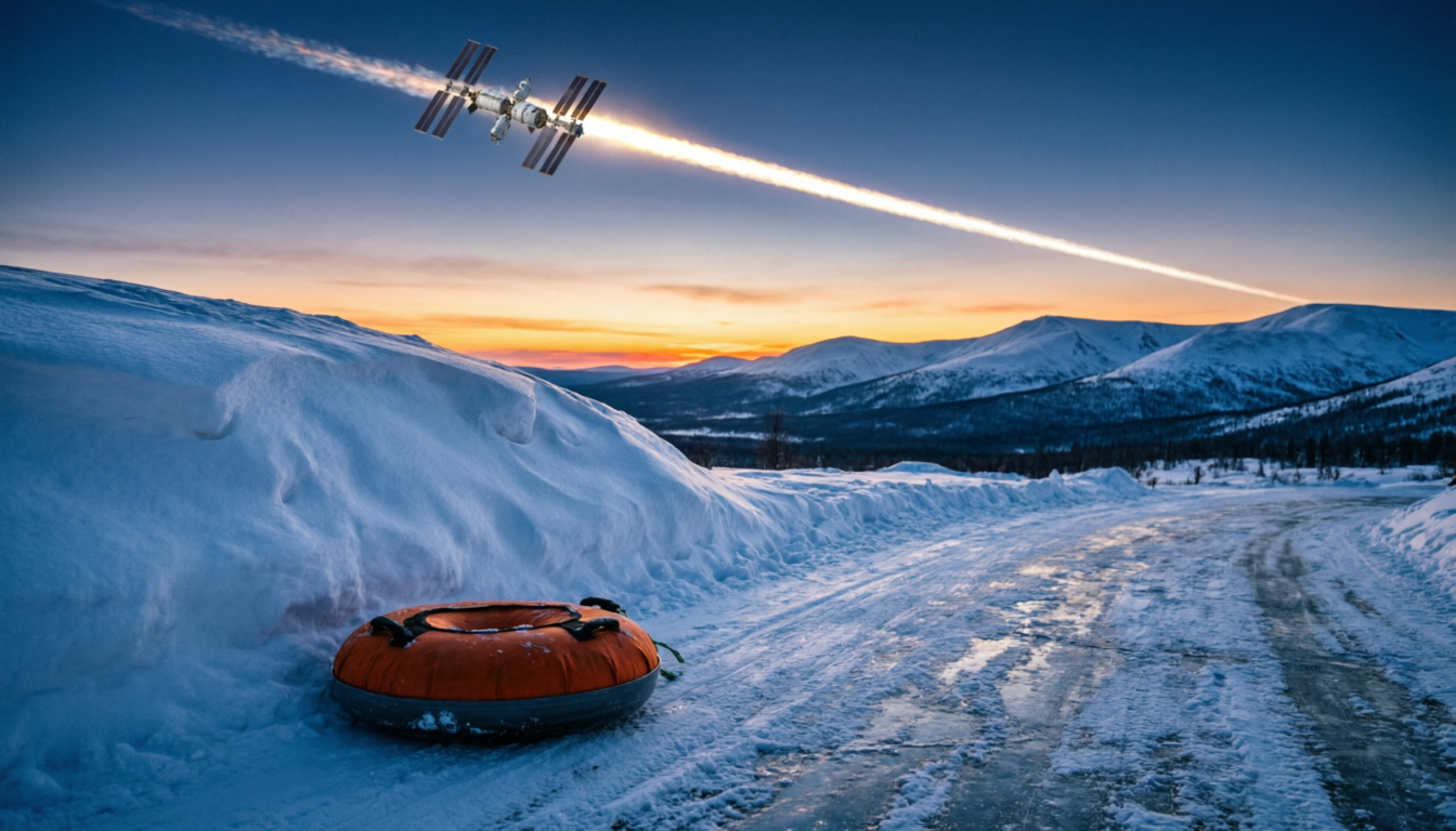 Тюбинг и космос