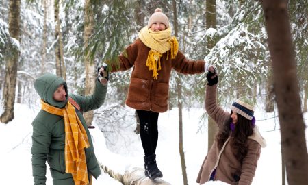 С родными по Уралу