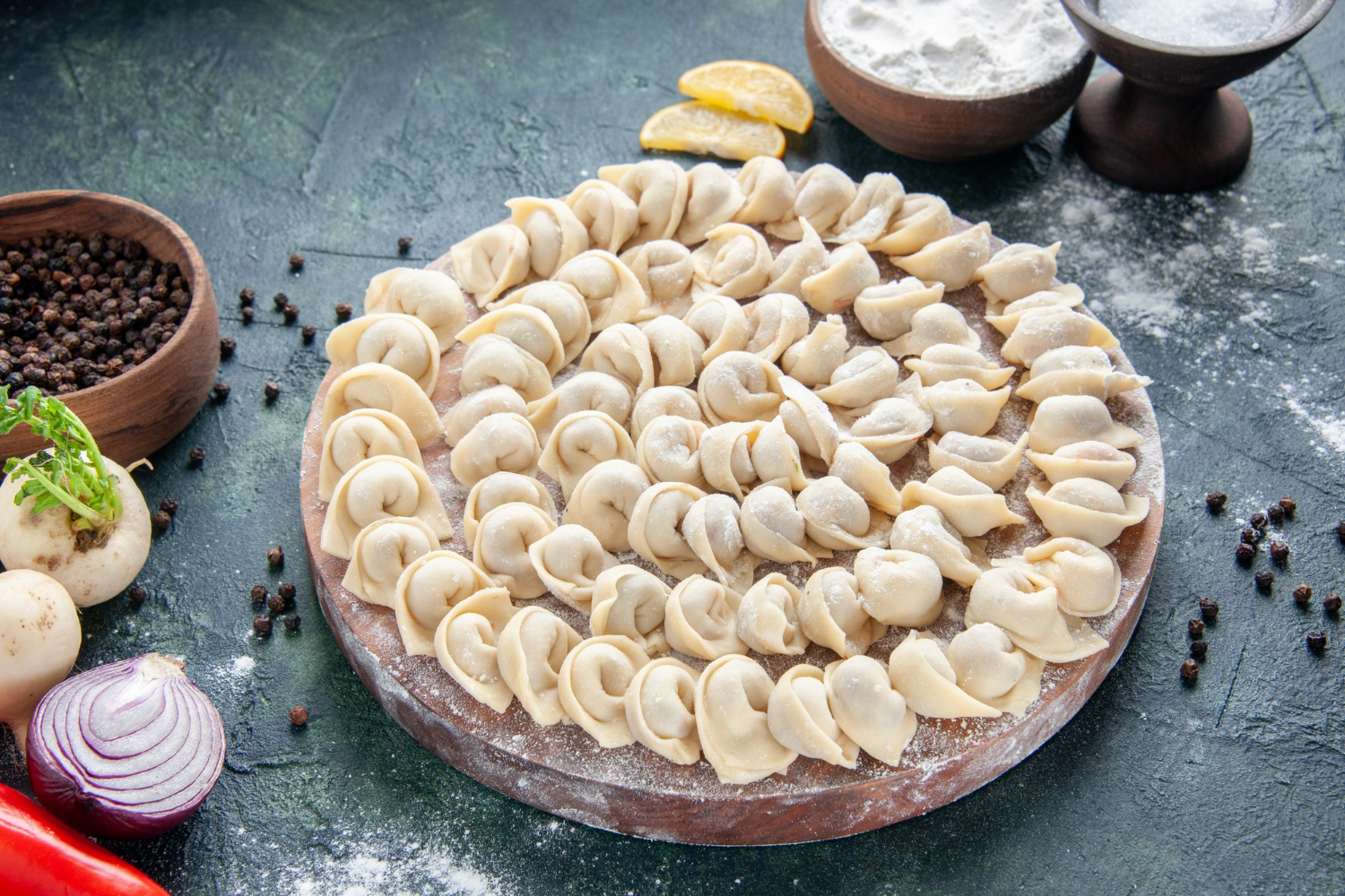 пельмени самолепные