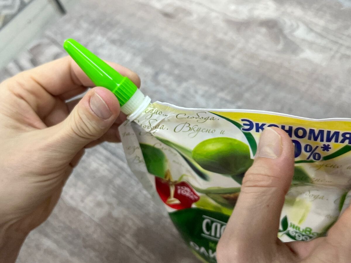 насадка для майонезной упаковки