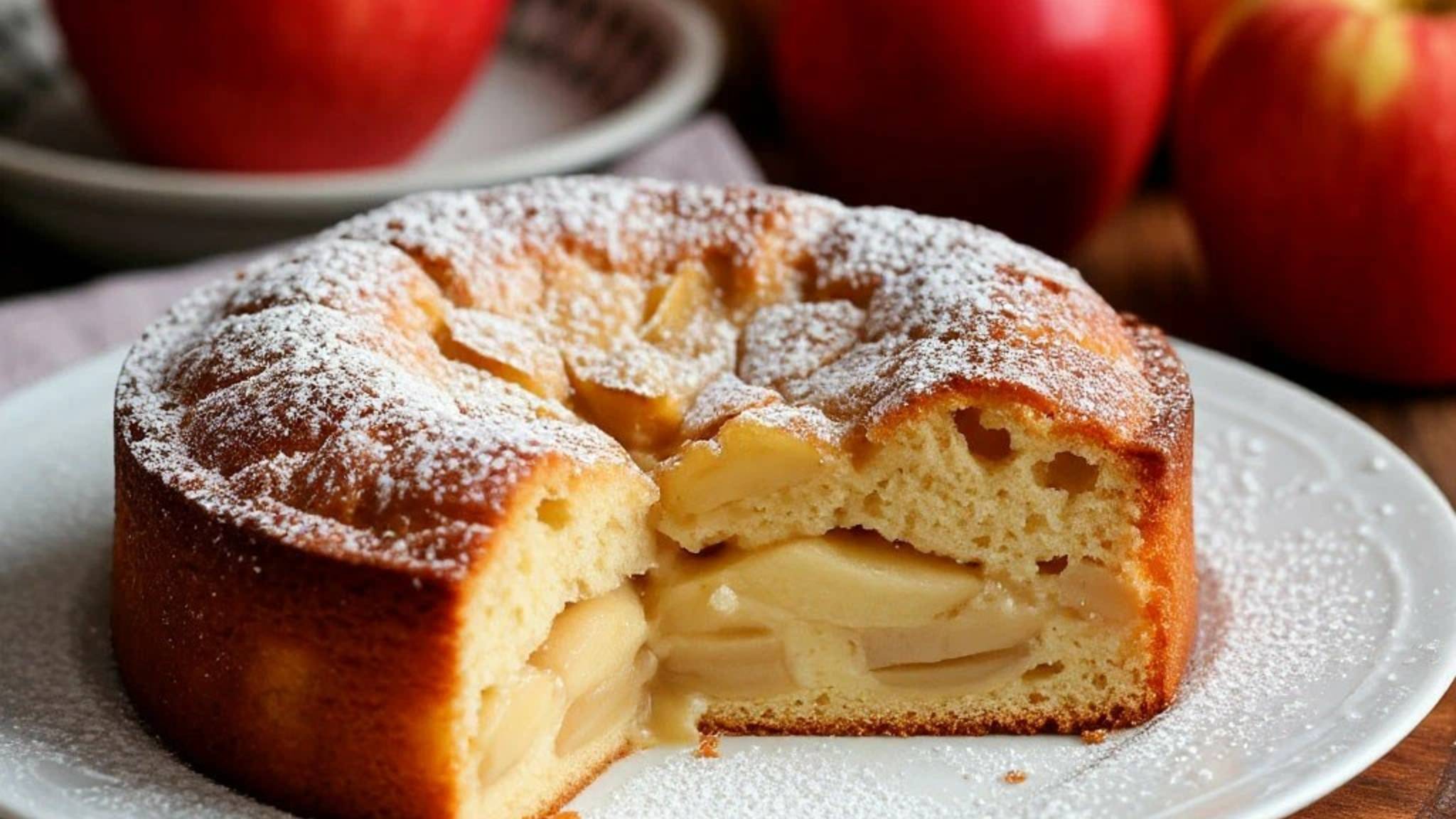 пирог шарлотка