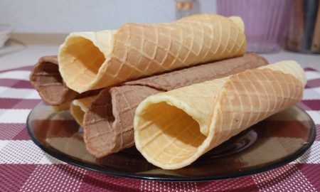 вафельные трубочки