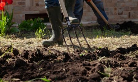 перекопка земли