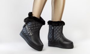 Ботинки на ногах