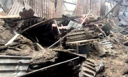 обрушение крыши