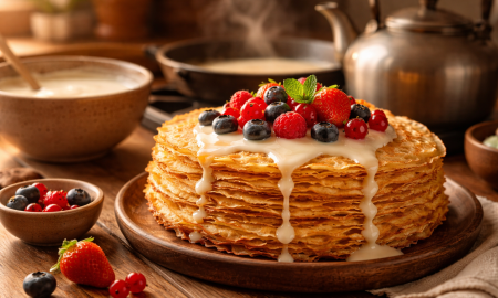 Блины на масленицу