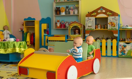 игрушки в детском сады