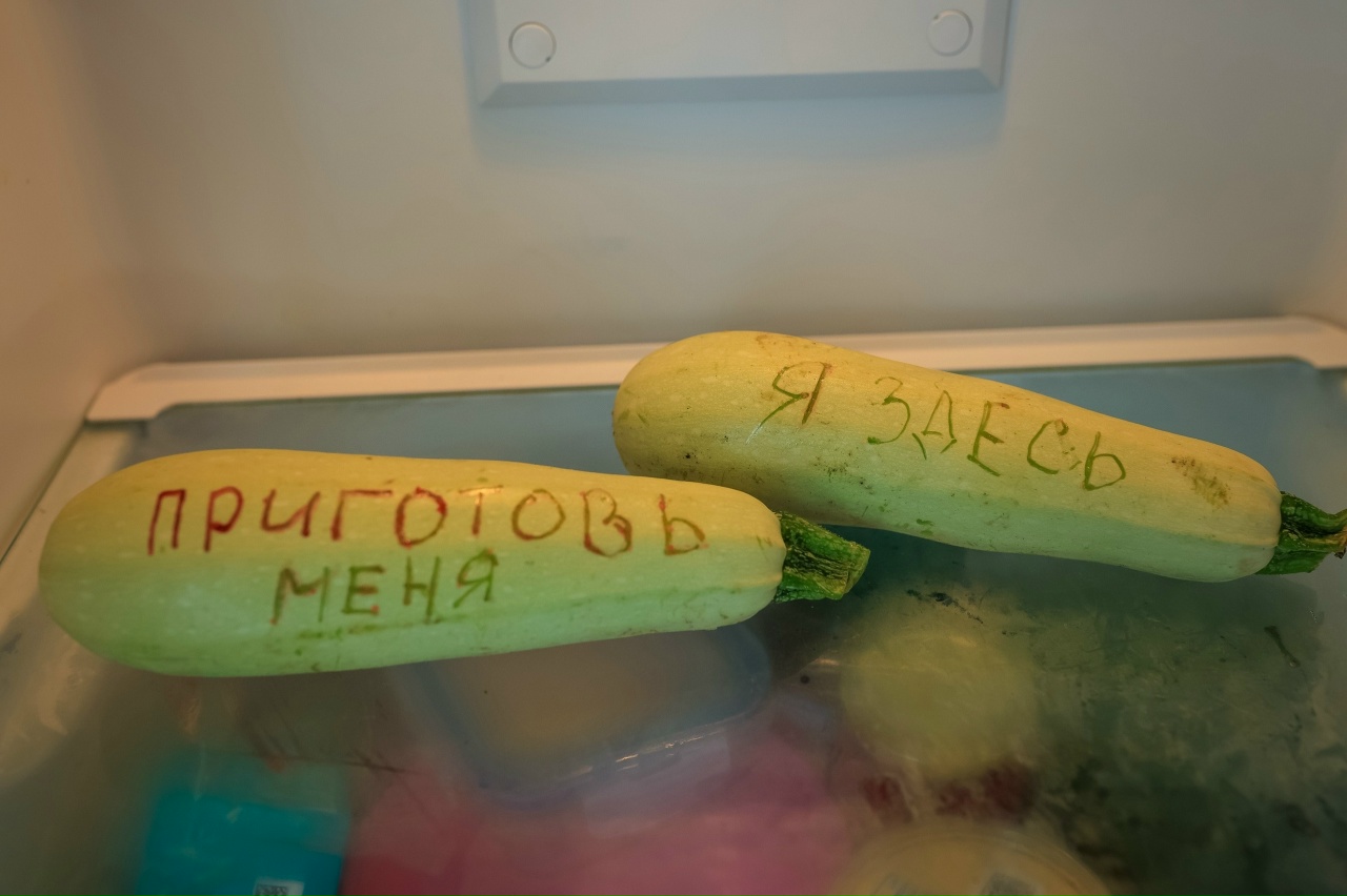 Два кабачка в холодильнике