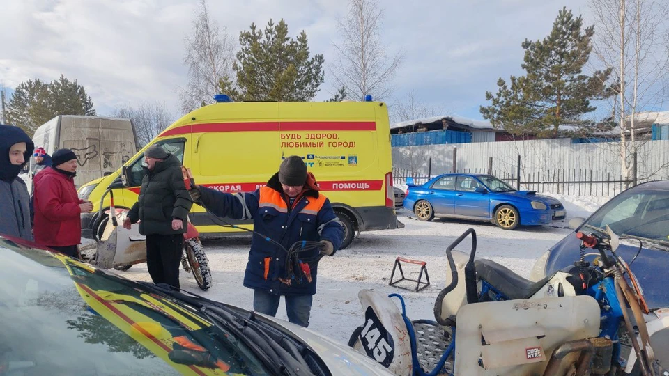 Медики на месте происшествия