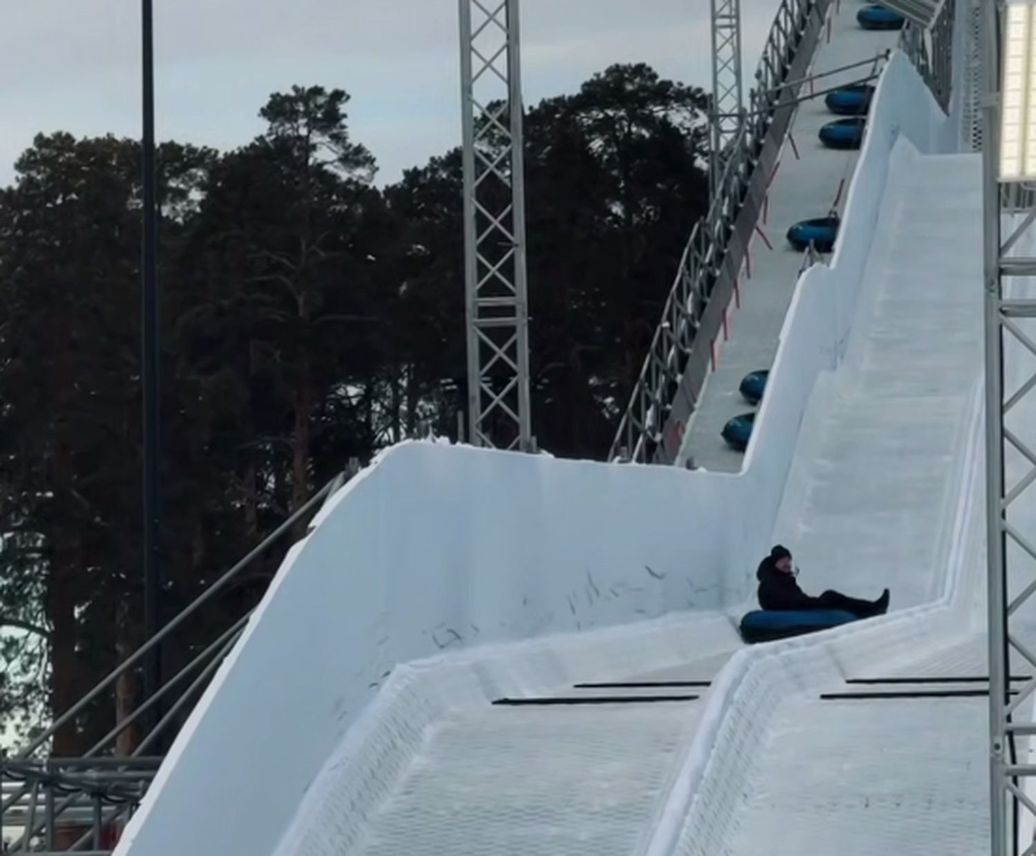 Самая большая горка в России