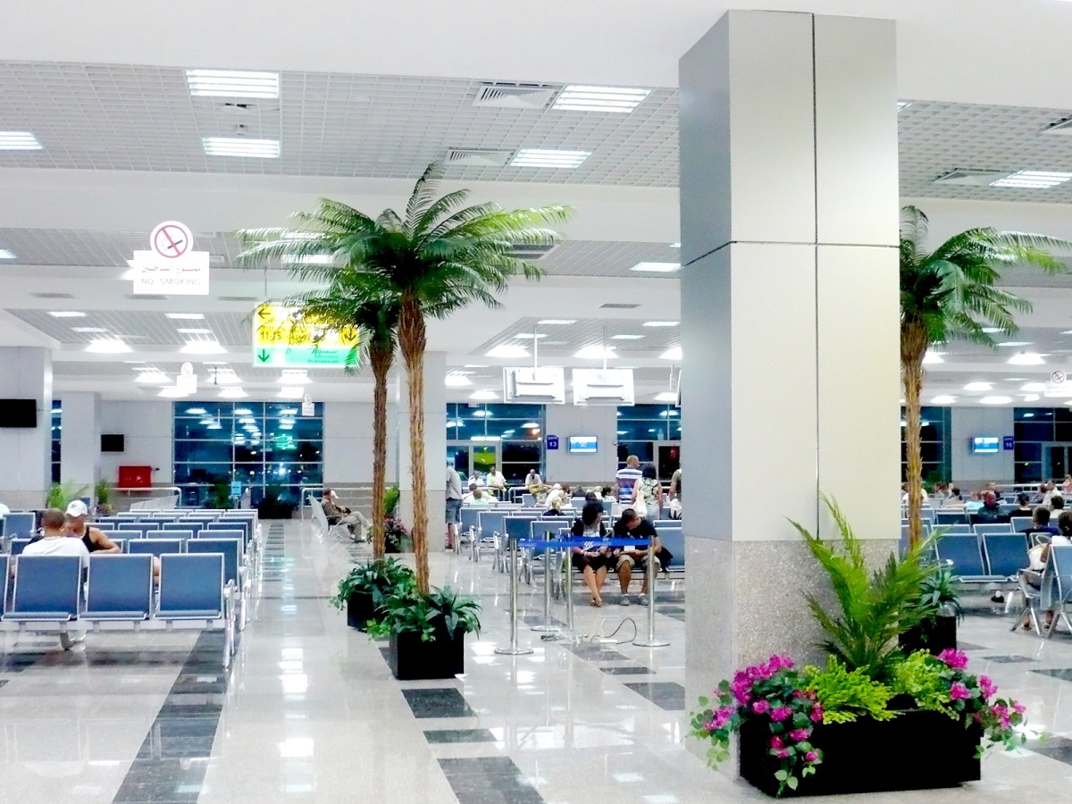 Международный аэропорт в Хургаде