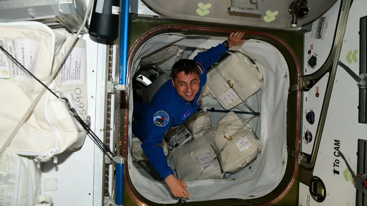 Космонавт Федяев поднялся на бот МКС