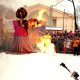 сжигание чучела Масленицы