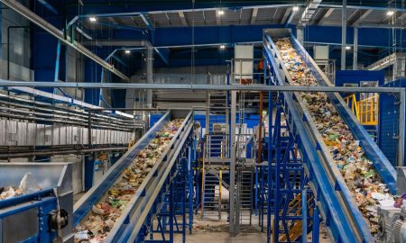 Работа мусорного полигона