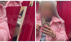Вуайерист в примерочной