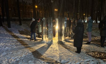 Арт-объект фестиваля Не темно