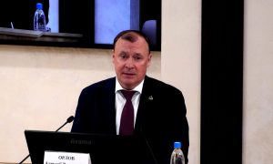 Алесей Орлов после переизбрания на пост мэра