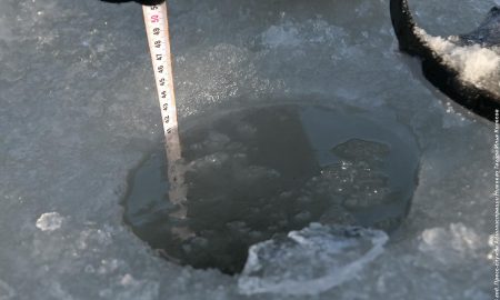 Эксперты выполняют замеры на водоемах