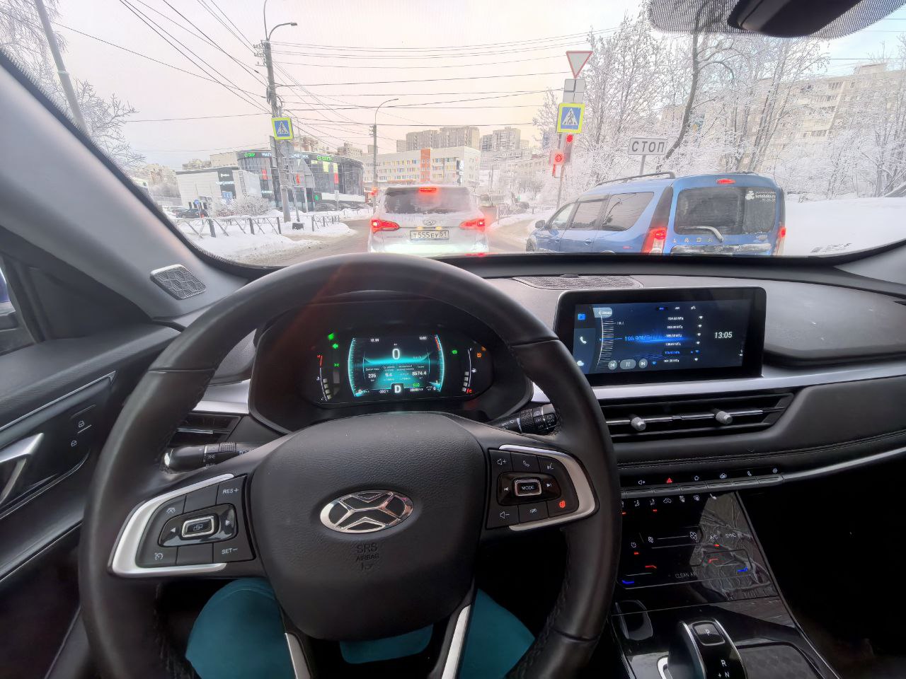 Водитель за рулем