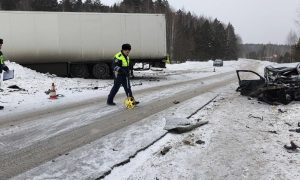 ДТП на автодороге Артёмовский — Зайково 8 февраля 2026 года.