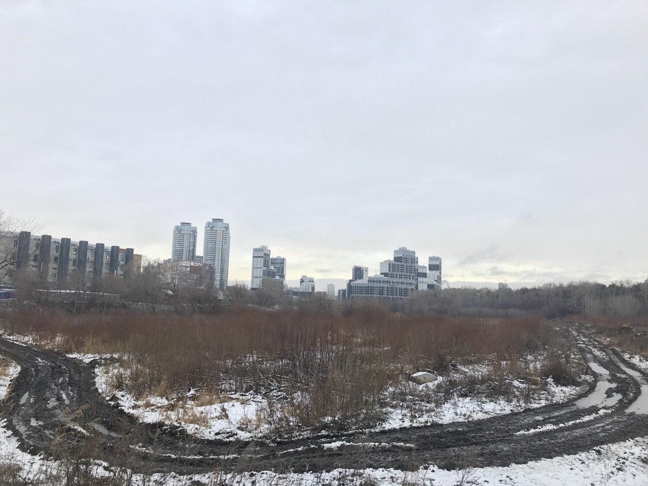 В Екатеринбурге сильный ветер