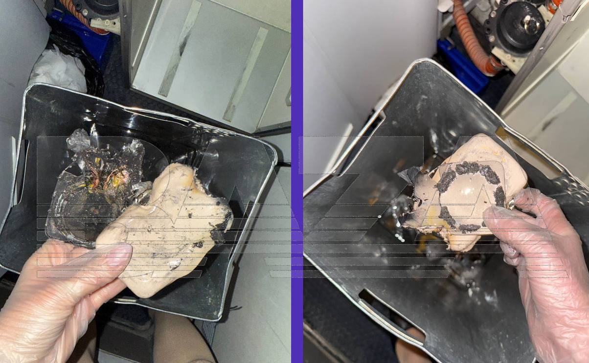 сгоревший пауэрбанк