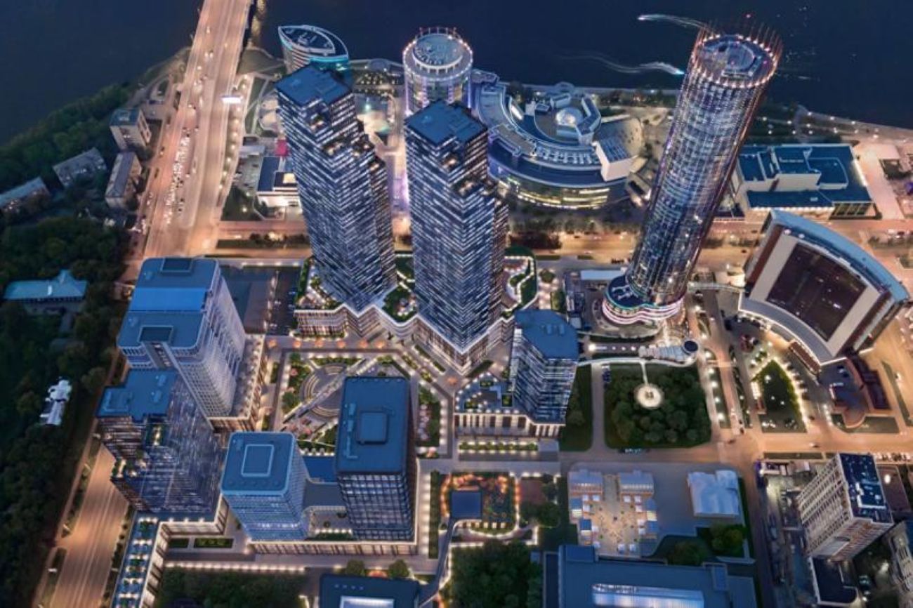 Новая площадь в центре Екатеринбурга