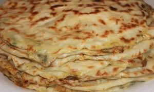 тонкие лепёшки с картофелем