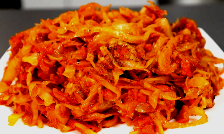 капуста с морковью и луком