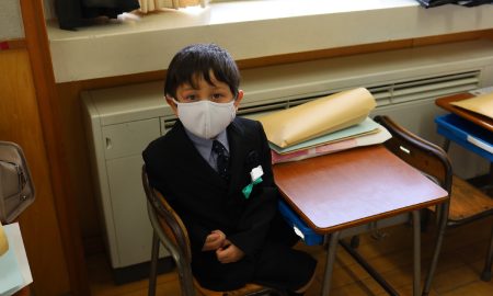 Школьник в Японии