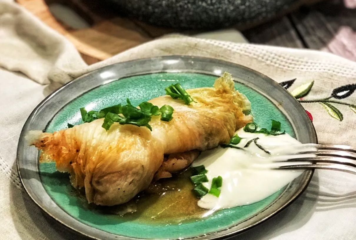 постные голубцы