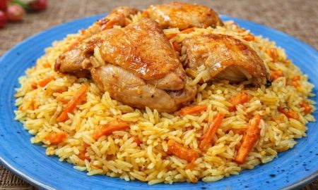 плов с курицей