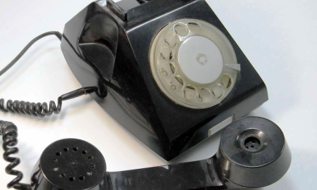 дисковый телефон