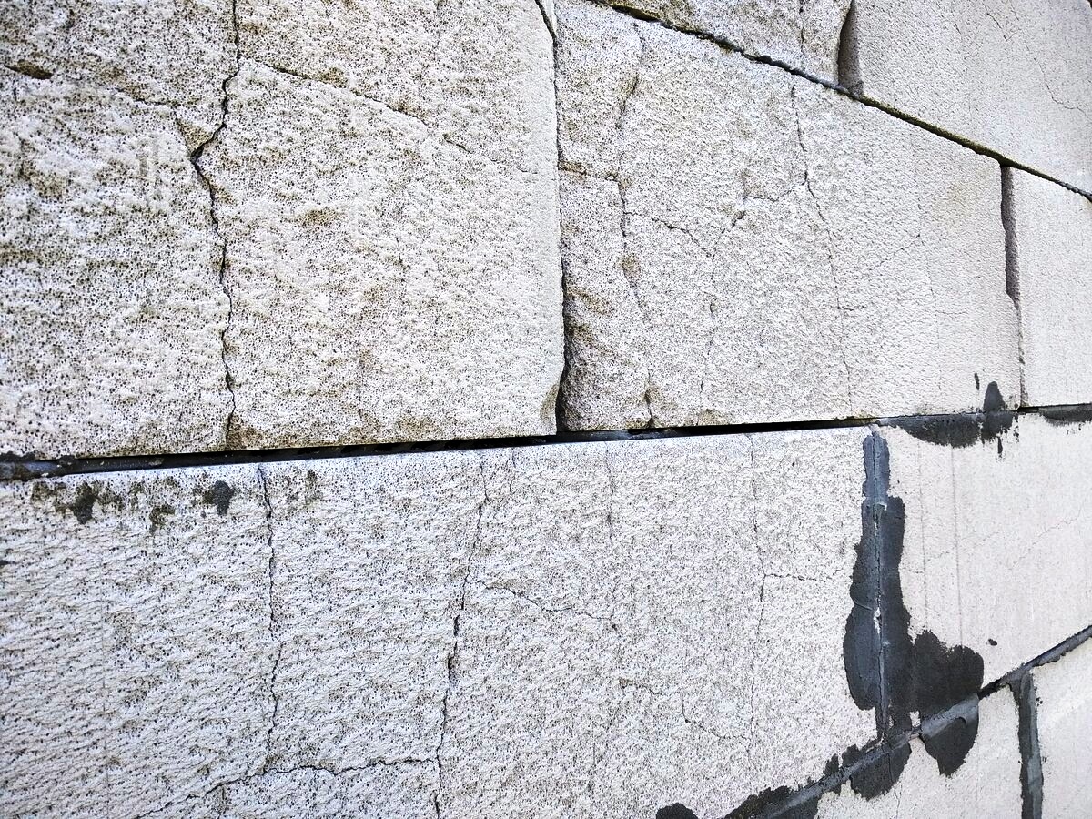 трещины в газобетоне