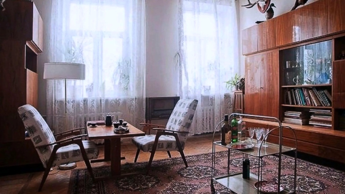 Обстановка в советской квартире