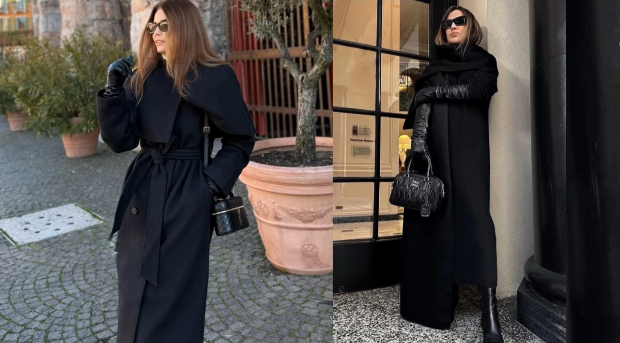 женщины в пальто