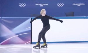 Илья Малинин на Олимпиаде в Милане