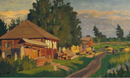 Пейзаж Слюсарева