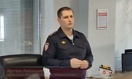 начальник полиции Ревды Артем Лаздынь