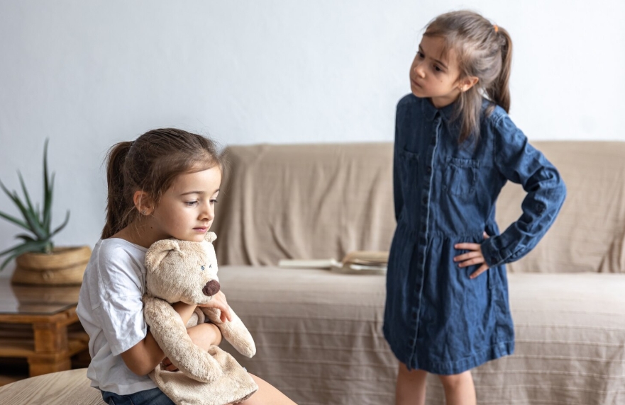 сестры ссорятся