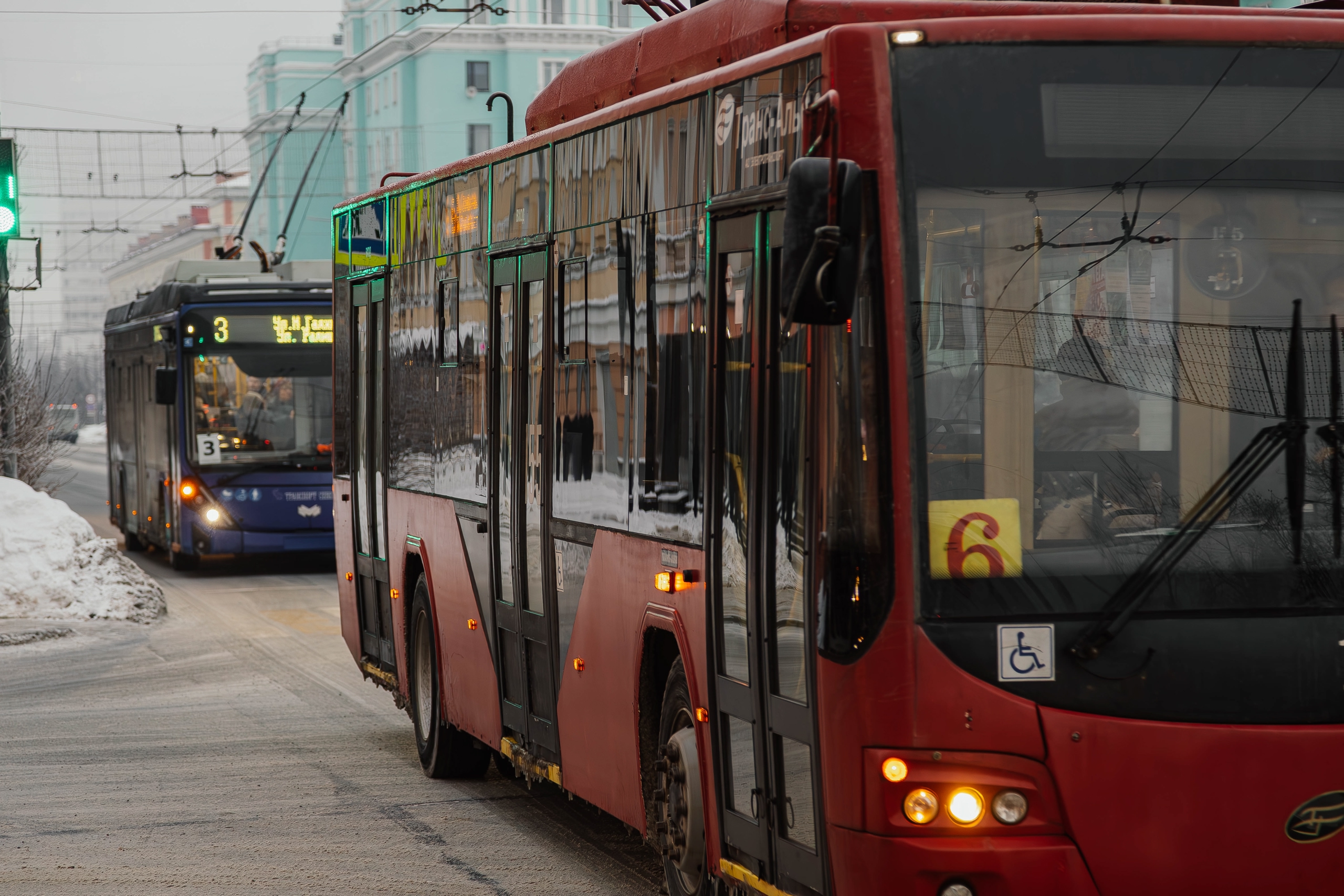Транспорт на улицах города