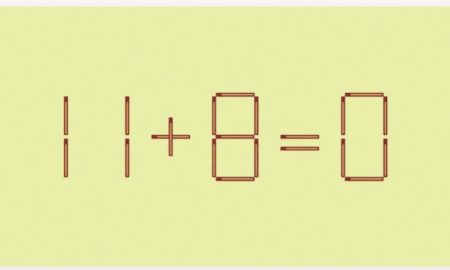 Равенство из спичек