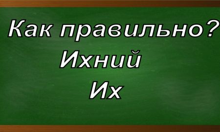 как пишется местоимение их